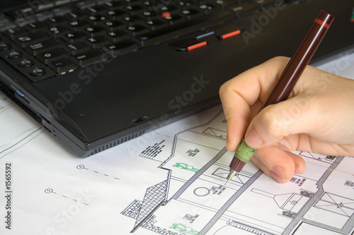 architect drawing