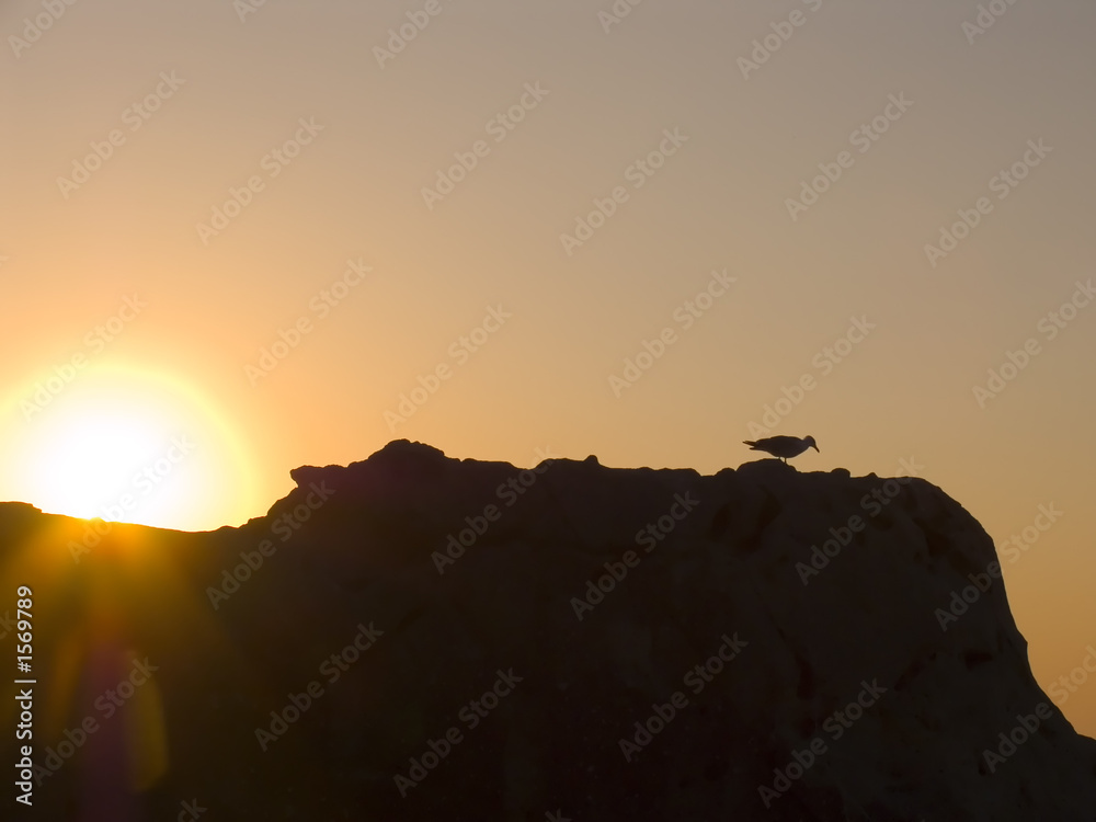 sunrise on the sea. sunrise on the sea.