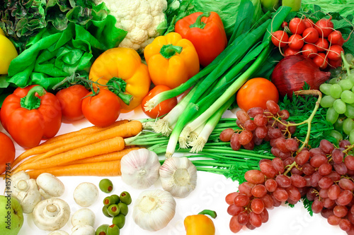 vegetables and fruits arrangement 3