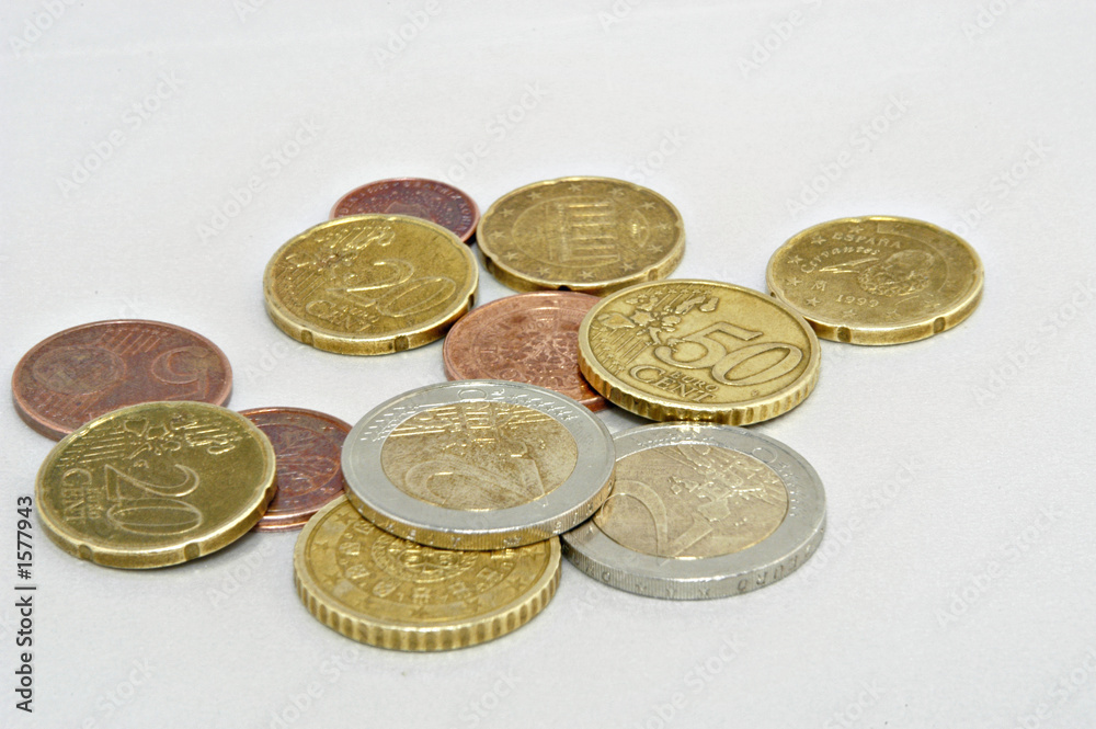 euro coins euro coins