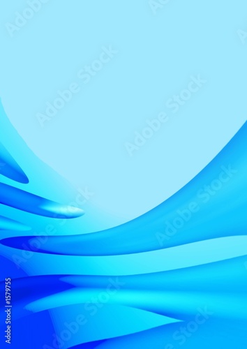 blue gell abstract photo