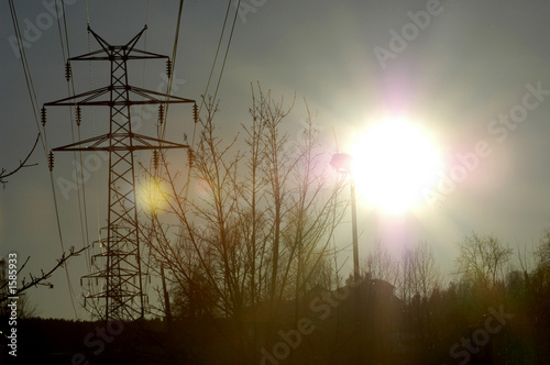 power-transmission pole photo