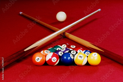 set up for pool