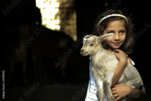 petite fille marocaine photo