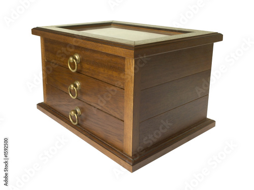 wooden casket