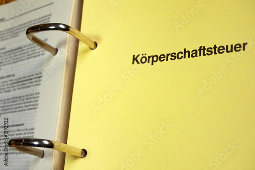 körperschaftsteuer photo