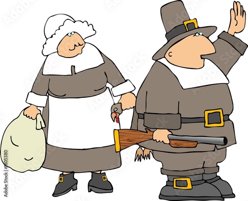 pilgrim couple