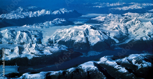 alaska range from the air © Scott Bufkin