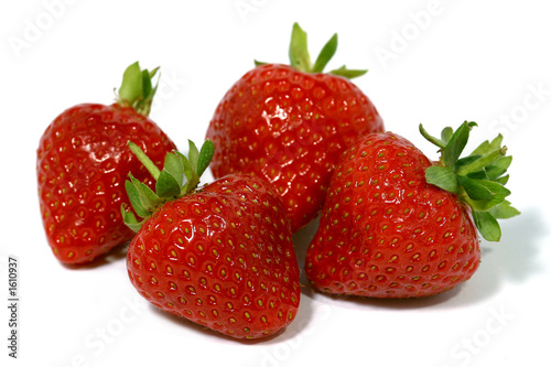 four strawberries #1610937