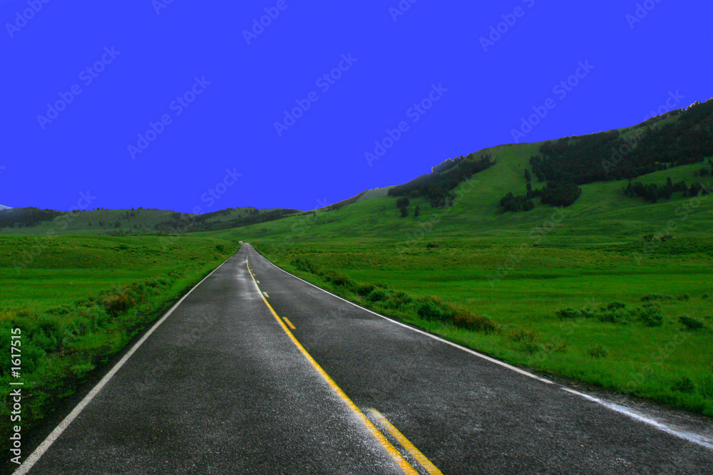 Fototapeta premium endless road