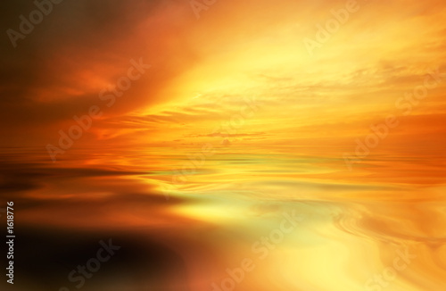 sunset background © Eric Gevaert