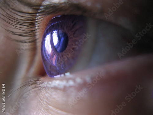 purple lens photo