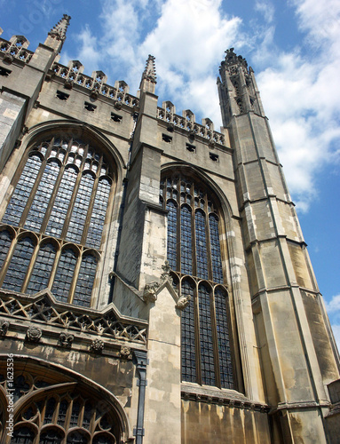 king's college chapel, detail photo