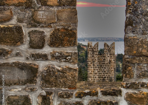 Photography slovenia piran town walls