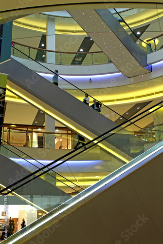 Obraz na płótnie centre commercial w salonie