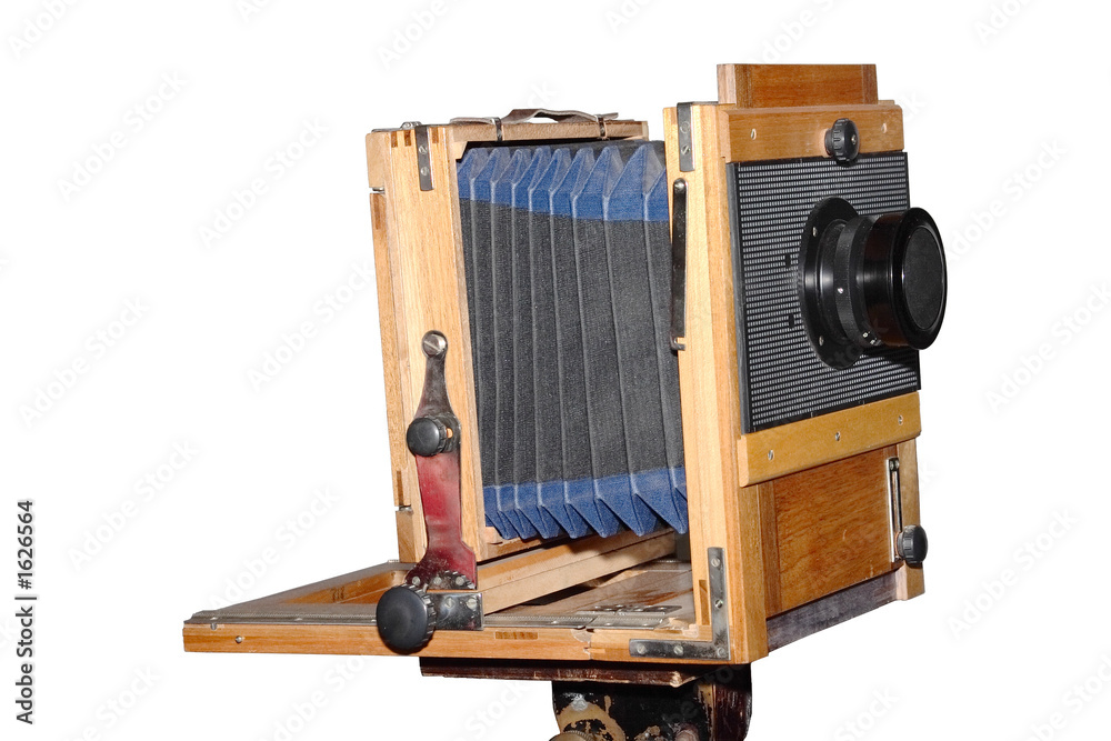 Fototapeta premium old wooden camera