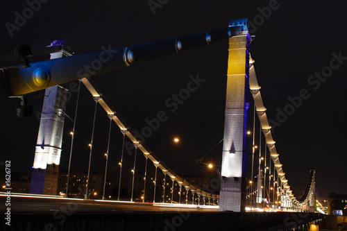 moscow, russia, krymsky bridge