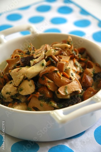 cassolette de champignons