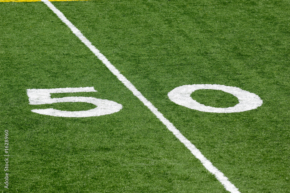Obraz premium 50 yard line