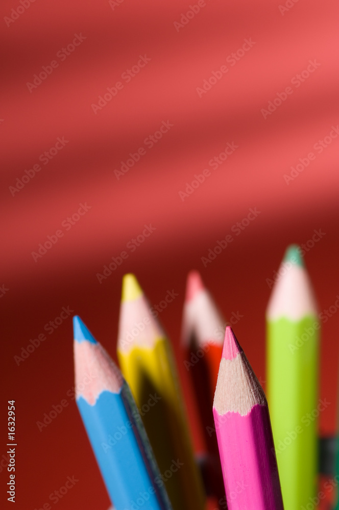Fototapeta premium colored pencils