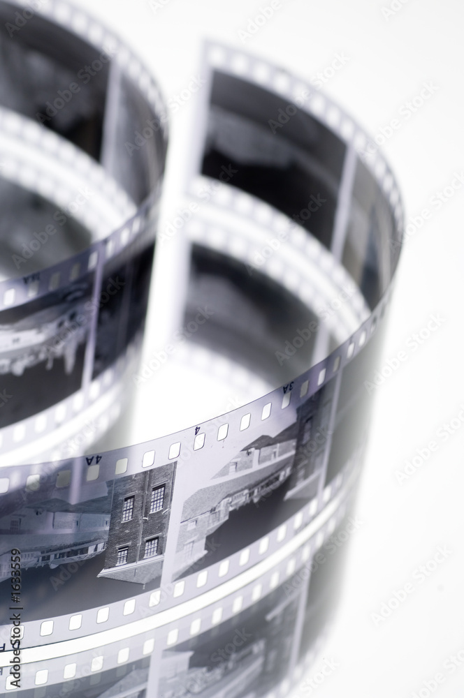 Fototapeta premium black and white film