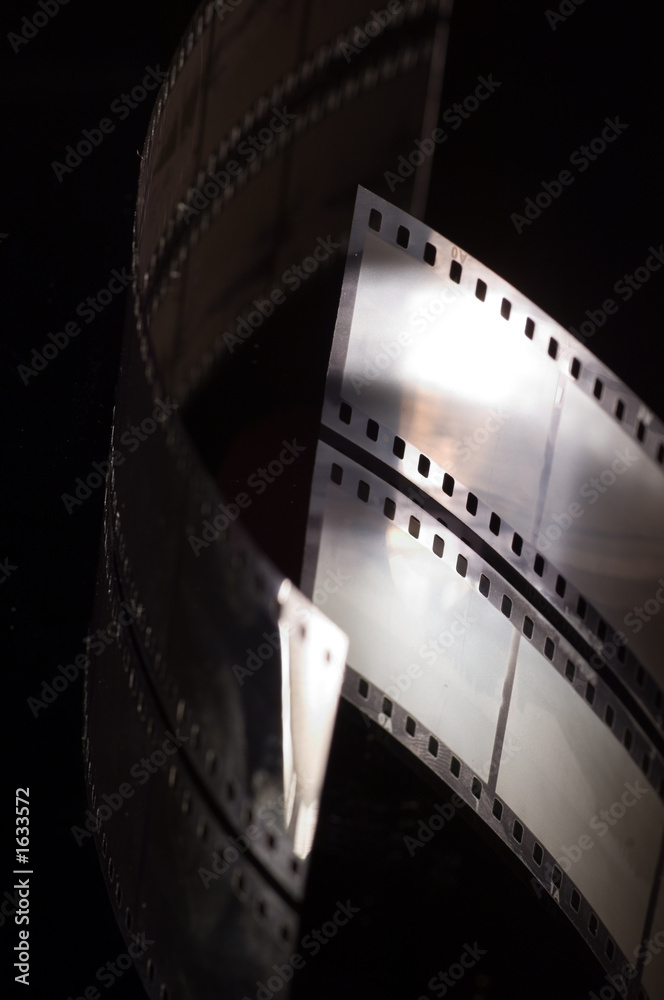 Fototapeta premium black and white film