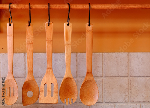 wood utensils