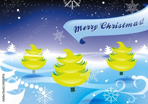 christmas postcard