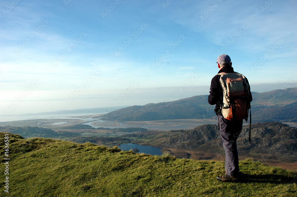 view from cadair idris