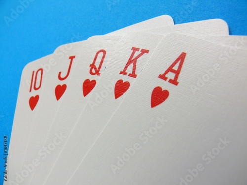 hearts royal poker photo