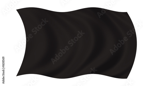 Vászonkép schwarze fahne black flag