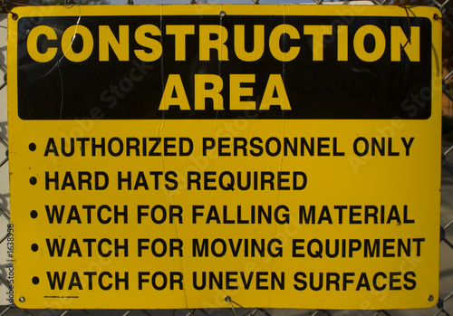 construction area