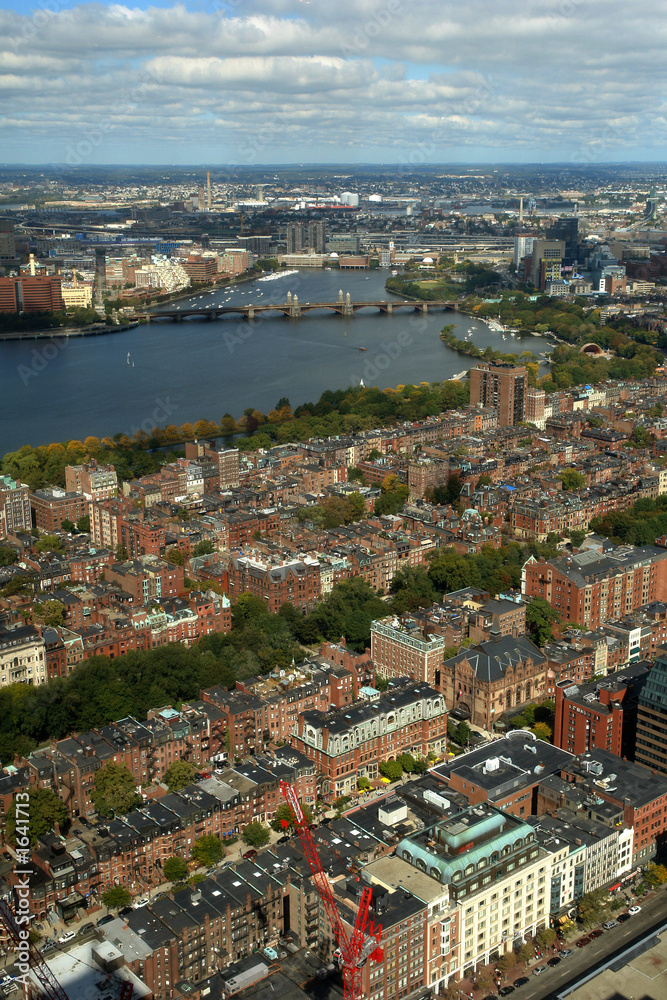 Fototapeta premium view of boston