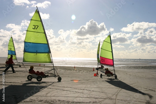 char à voile