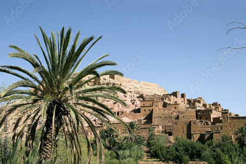 kasbah (ksar) d'aït benhaddou au maroc