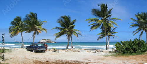 jeep on the beach