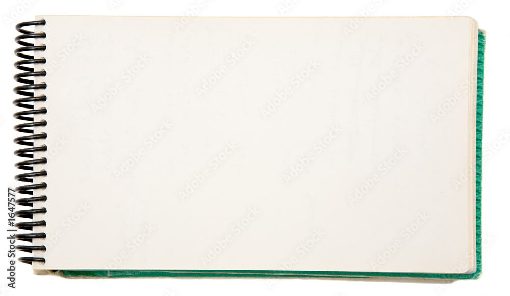 Obraz premium blank notebook