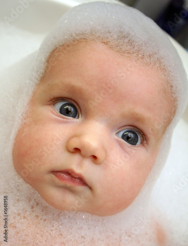 foam-born baby