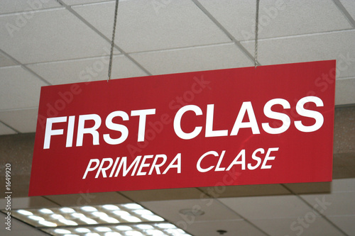 first class
