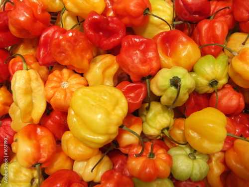 piments colorés