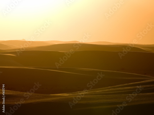 white sands sunset