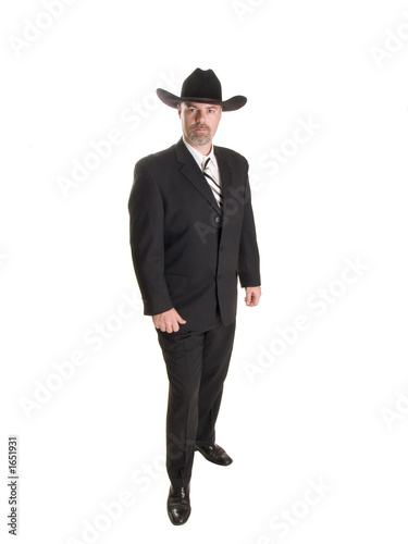 cowboy businessman