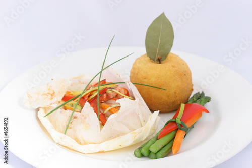 seafood papillote