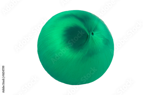 green satin ball alpha