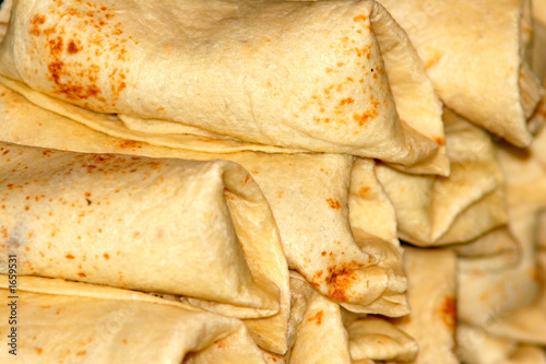 big pile of burritos