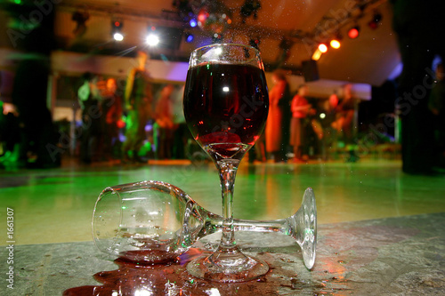 wine splash