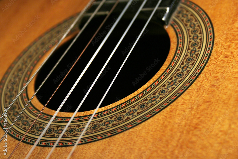 classical guitar (close-up) classical guitar (close-up)