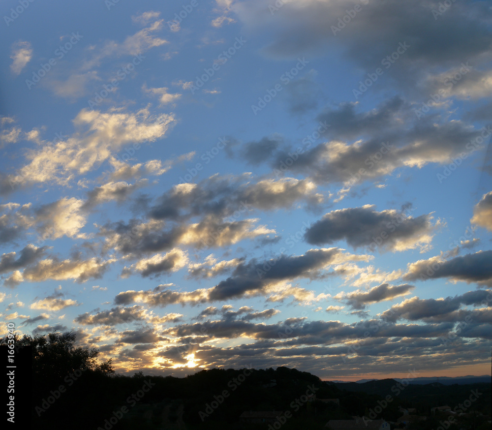 Fototapeta premium ciel au matin