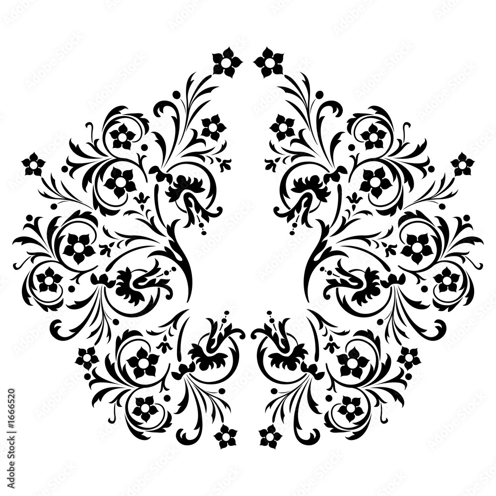 floral background floral background