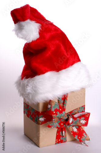 ein paket vom weihnachtsmann